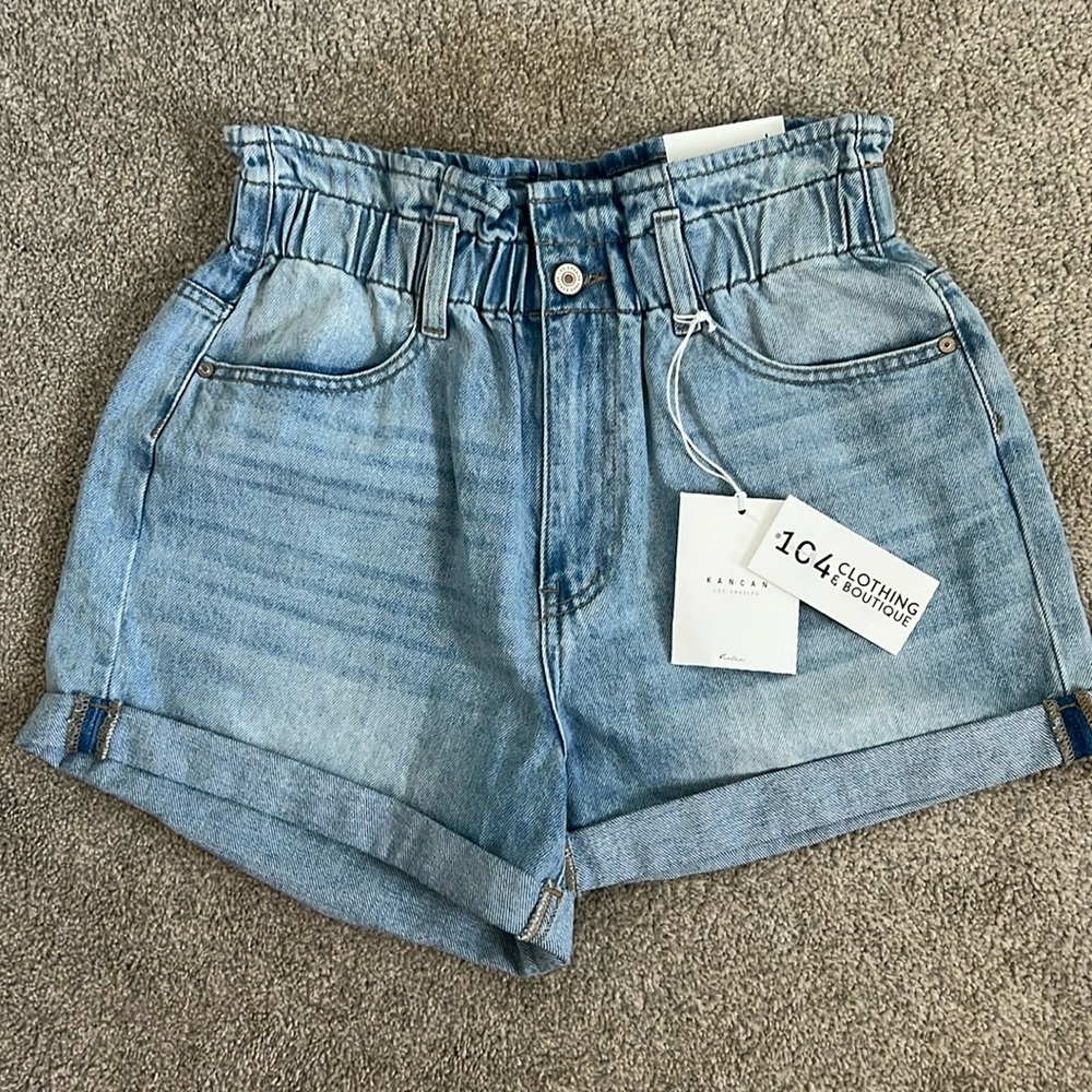 NWT KanCan High Rise Jean Shorts